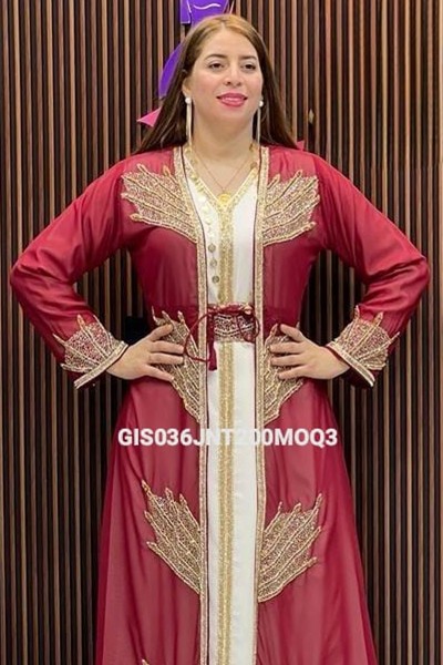 (MOQ 3 PCS) Yusria Kaftan