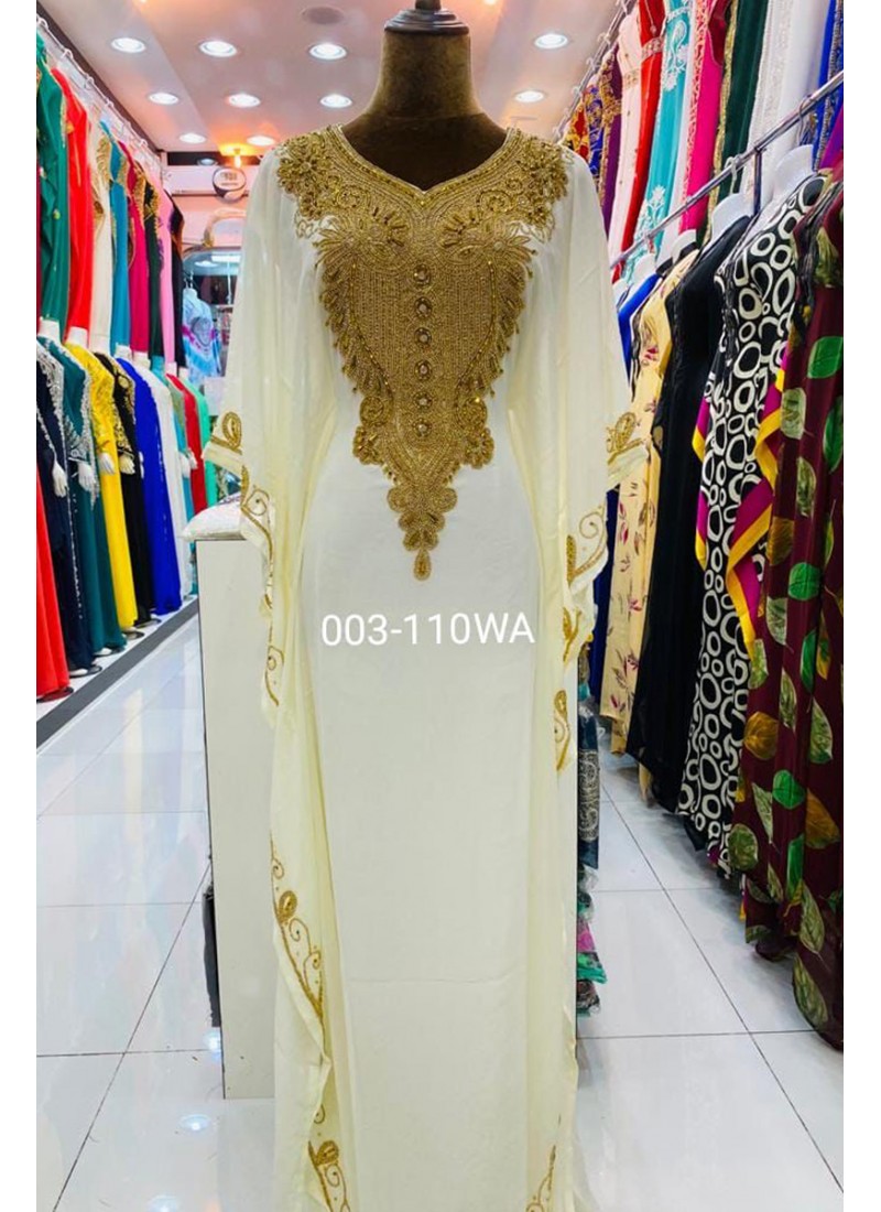 (MOQ 3 PCS) Unaiza Kaftan