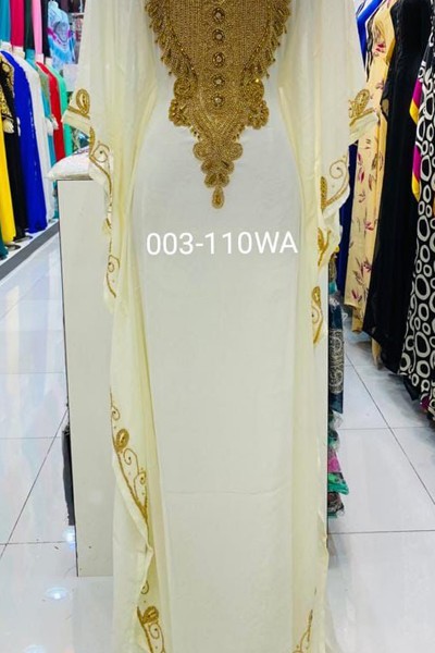 (MOQ 3 PCS) Unaiza Kaftan