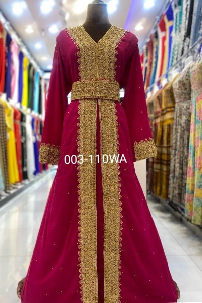 (MOQ 3 PCS) Unaisa Kaftan