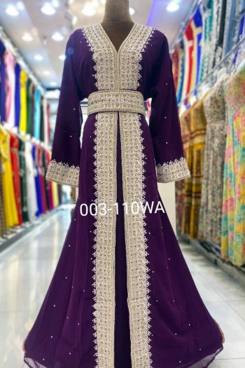 (MOQ 3 PCS) Uzmaa Kaftan