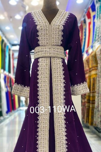 (MOQ 3 PCS) Uzmaa Kaftan