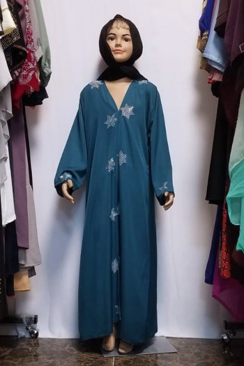 (MOQ 12 PCS) Haifa Kids Abaya