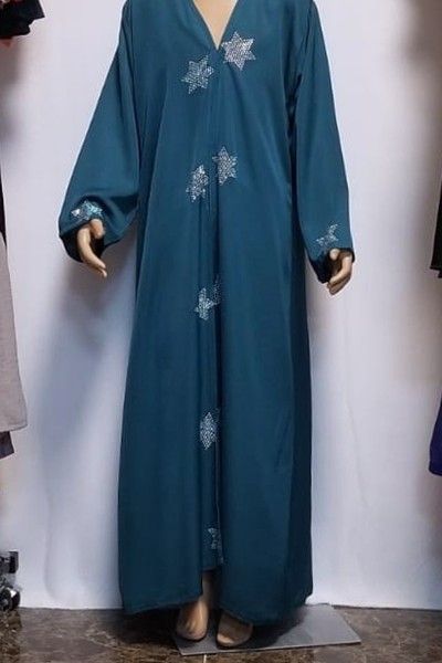 (MOQ 12 PCS) Haifa Kids Abaya