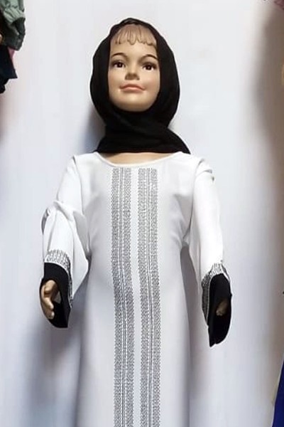 (MOQ 12 PCS) Haida Kids Abaya