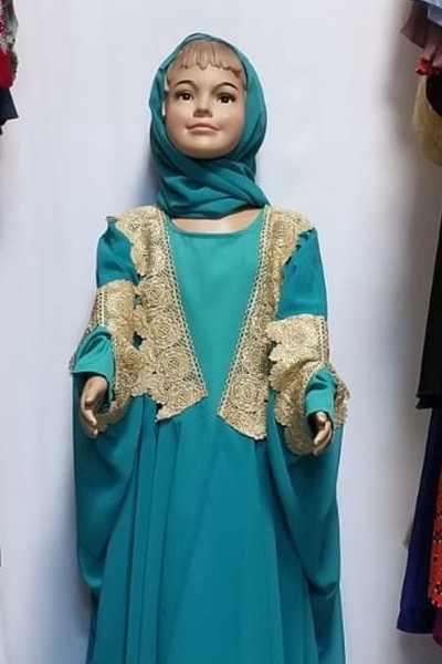 (MOQ 12 PCS) Hiyam Kids Abaya