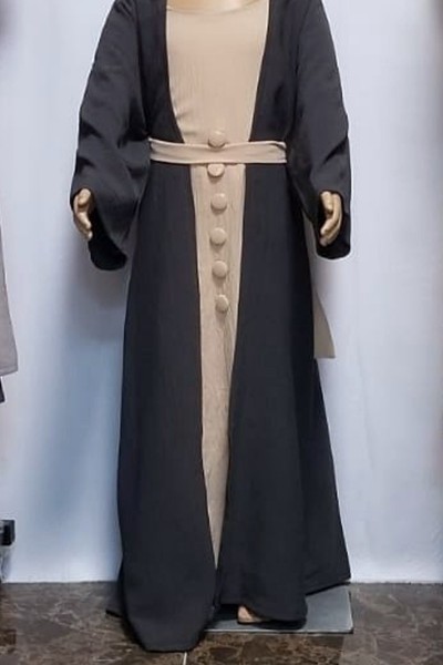 (MOQ 12 PCS) Hayam Kids Abaya