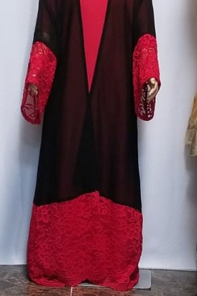 (MOQ 12 PCS) Hayfa Kids Abaya