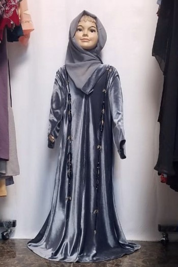 (MOQ 12 PCS) Habab Kids Abaya