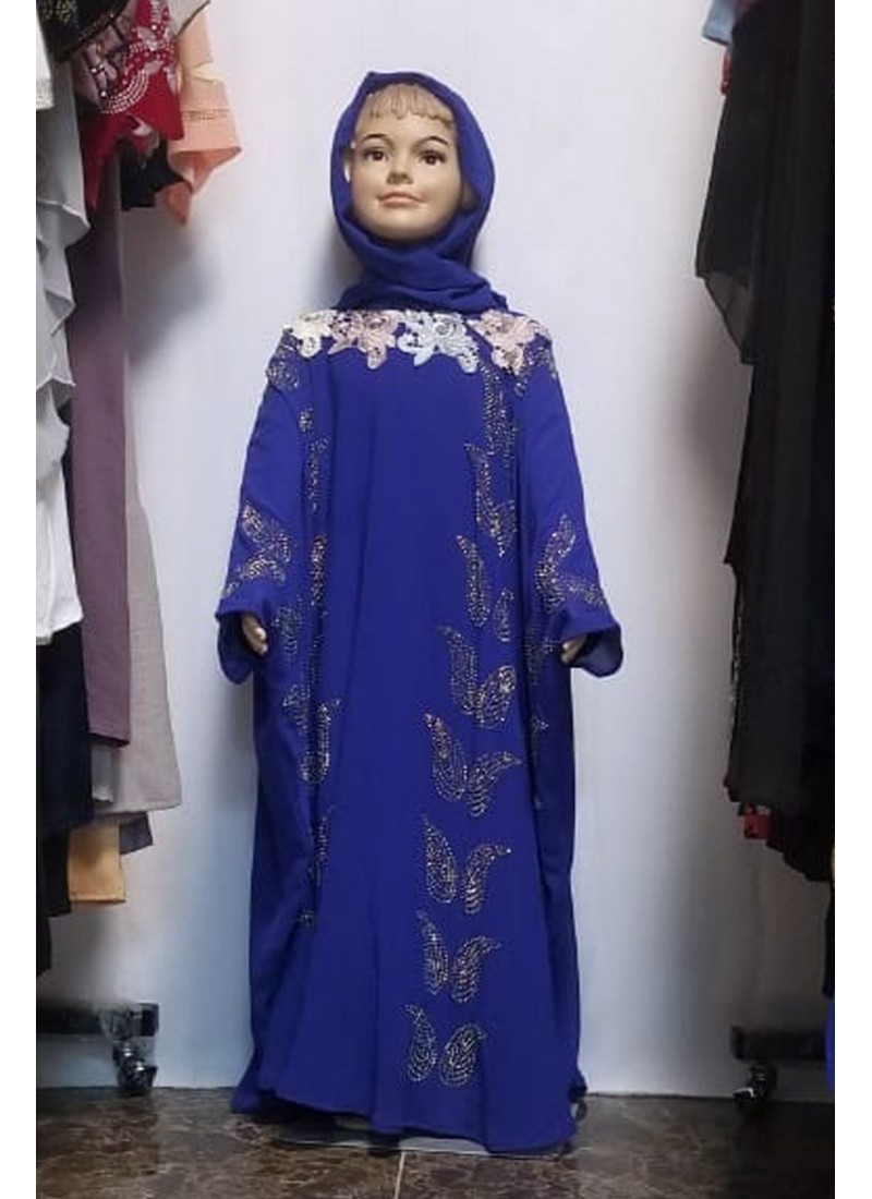 (MOQ 12 PCS) Hoyam Kids Abaya