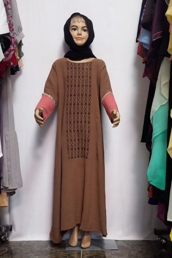 (MOQ 12 PCS) Hizt Kids Abaya