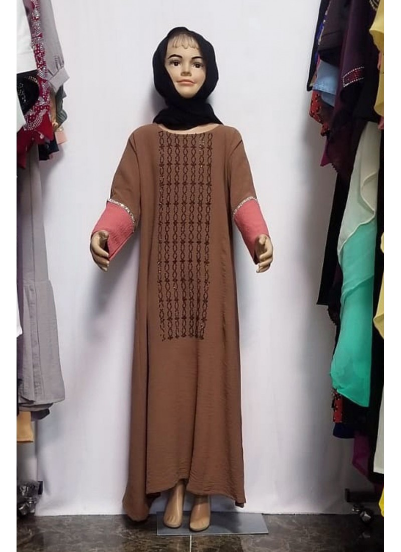 (MOQ 12 PCS) Hizt Kids Abaya