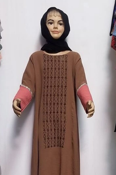 (MOQ 12 PCS) Hizt Kids Abaya