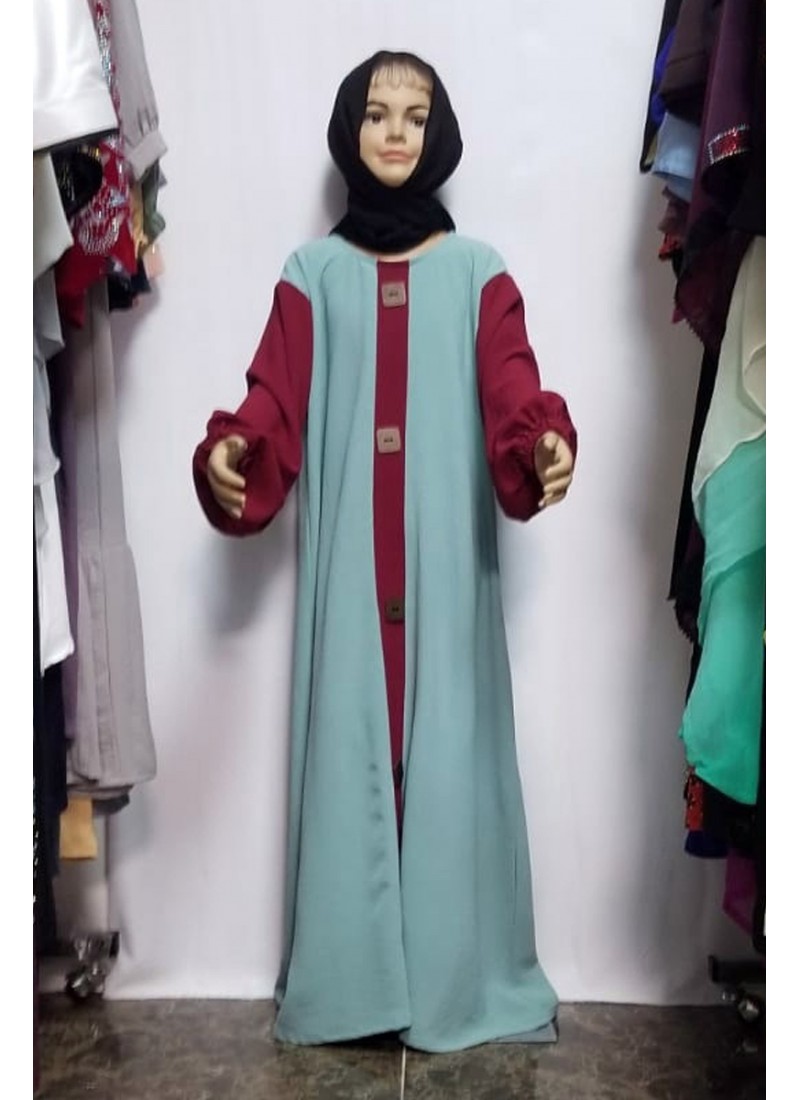 (MOQ 12 PCS) Heram Kids Abaya