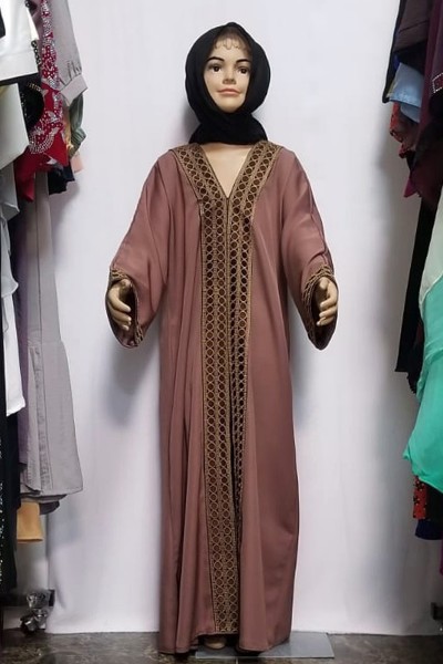 (MOQ 12 PCS) Eshal Kids Abaya