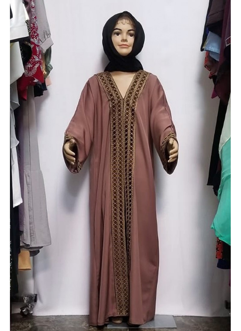 (MOQ 12 PCS) Eshal Kids Abaya