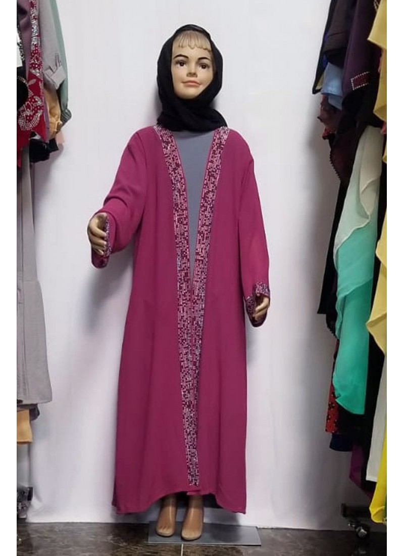 (MOQ 12 PCS) Eima Kids Abaya