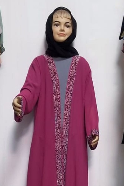 (MOQ 12 PCS) Eima Kids Abaya