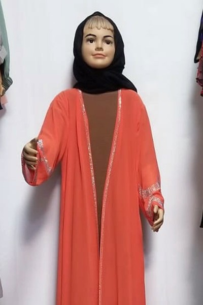 (MOQ 12 PCS) Efah Kids Abaya