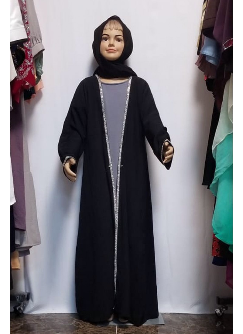 (MOQ 12 PCS) Ebrah Kids Abaya