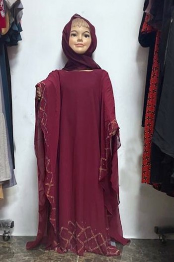 (MOQ 12 PCS) Famnaz Kids Abaya