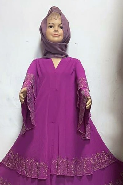 (MOQ 12 PCS) Falisha Kids Abaya