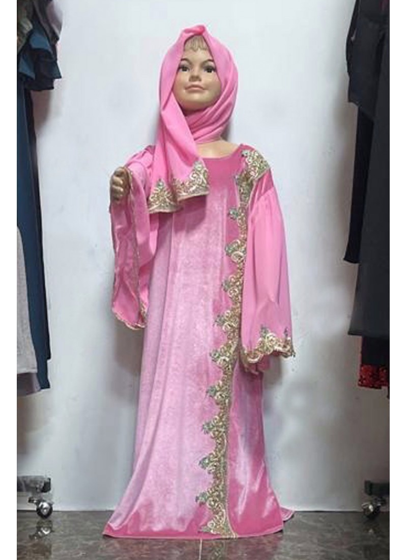 (MOQ 12 PCS) Fahisa Kids Abaya