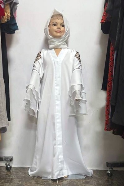 (MOQ 12 PCS) Funa Kids Abaya