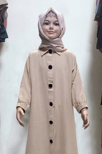 (MOQ 12 PCS) Folla Kids Abaya