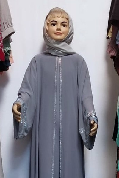 (MOQ 12 PCS) Golsa Kids Abaya