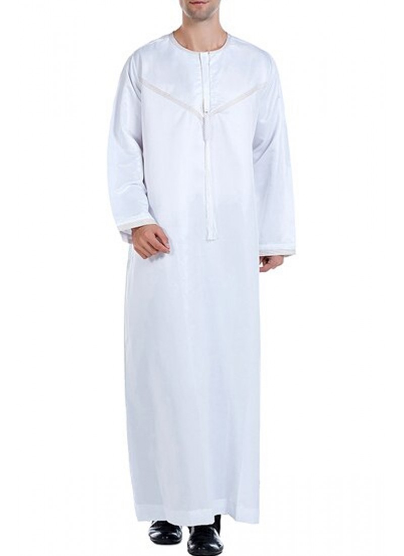 Embroidered Emirati Men's Thobe