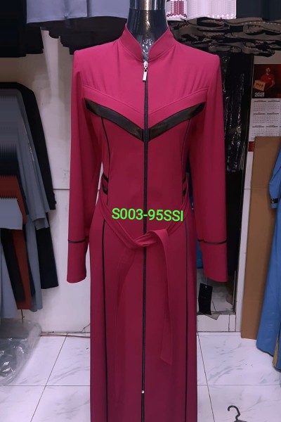 (MOQ 3 PCS) Khadija Abaya Coat