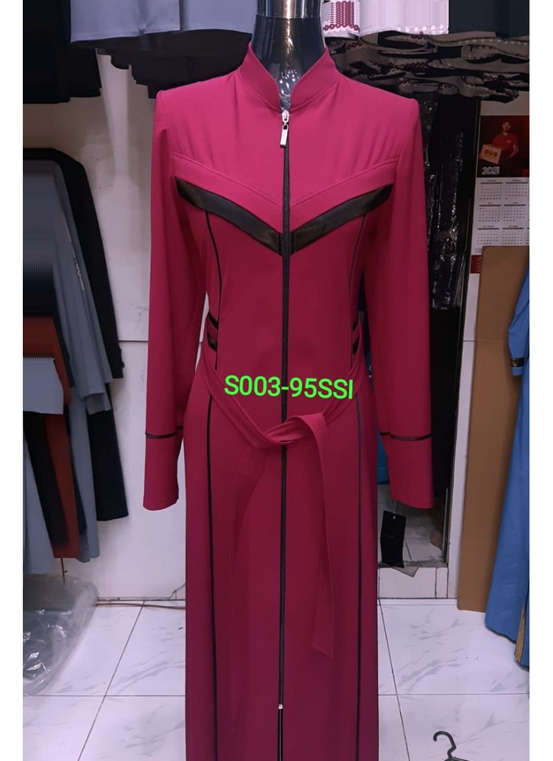 (MOQ 3 PCS) Khadija Abaya Coat