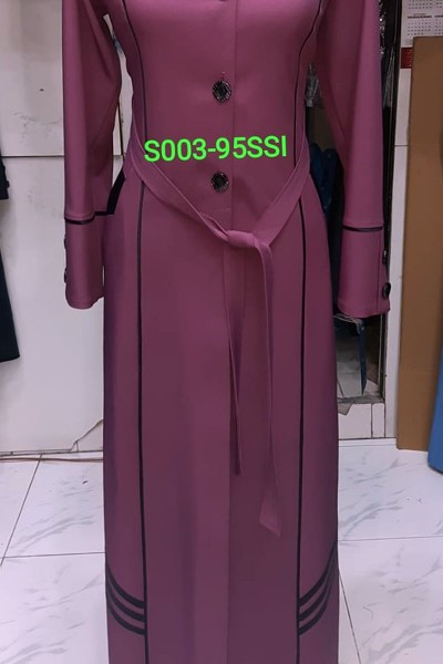 (MOQ 3 PCS) Amena Abaya Coat