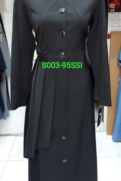 (MOQ 3 PCS) Aamanee Abaya Coat