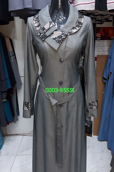 (MOQ 3 PCS) Aatoon Abaya Coat