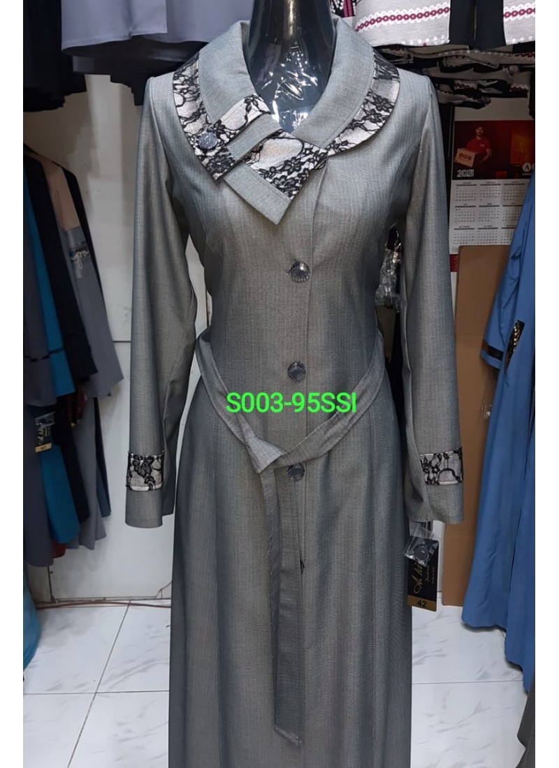 (MOQ 3 PCS) Aatoon Abaya Coat