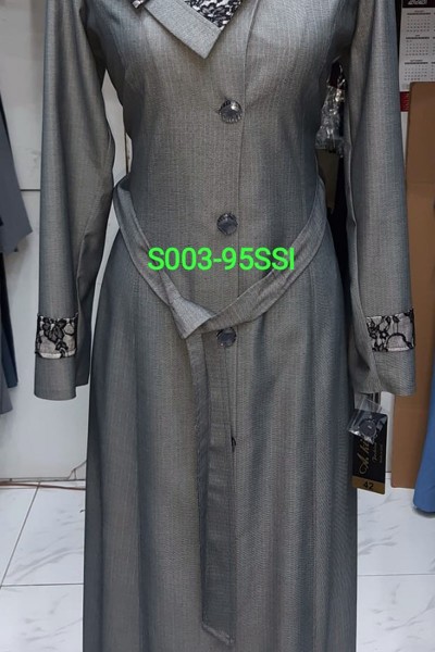 (MOQ 3 PCS) Aatoon Abaya Coat