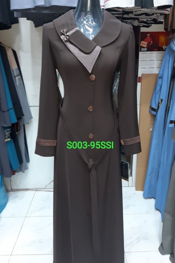 (MOQ 3 PCS) Abaasa Abaya Coat
