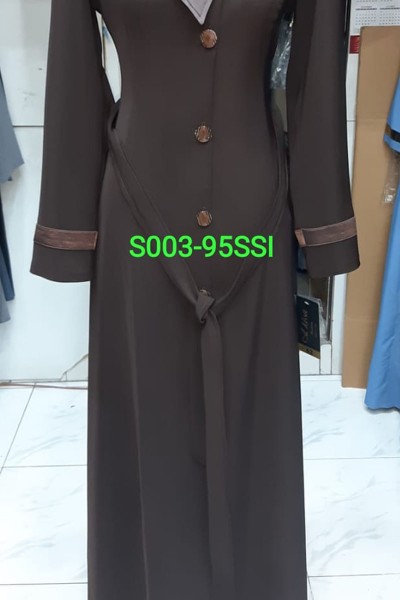 (MOQ 3 PCS) Abaasa Abaya Coat