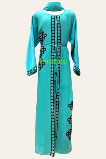 (MOQ 12 PCS) Wordah Kids Abaya