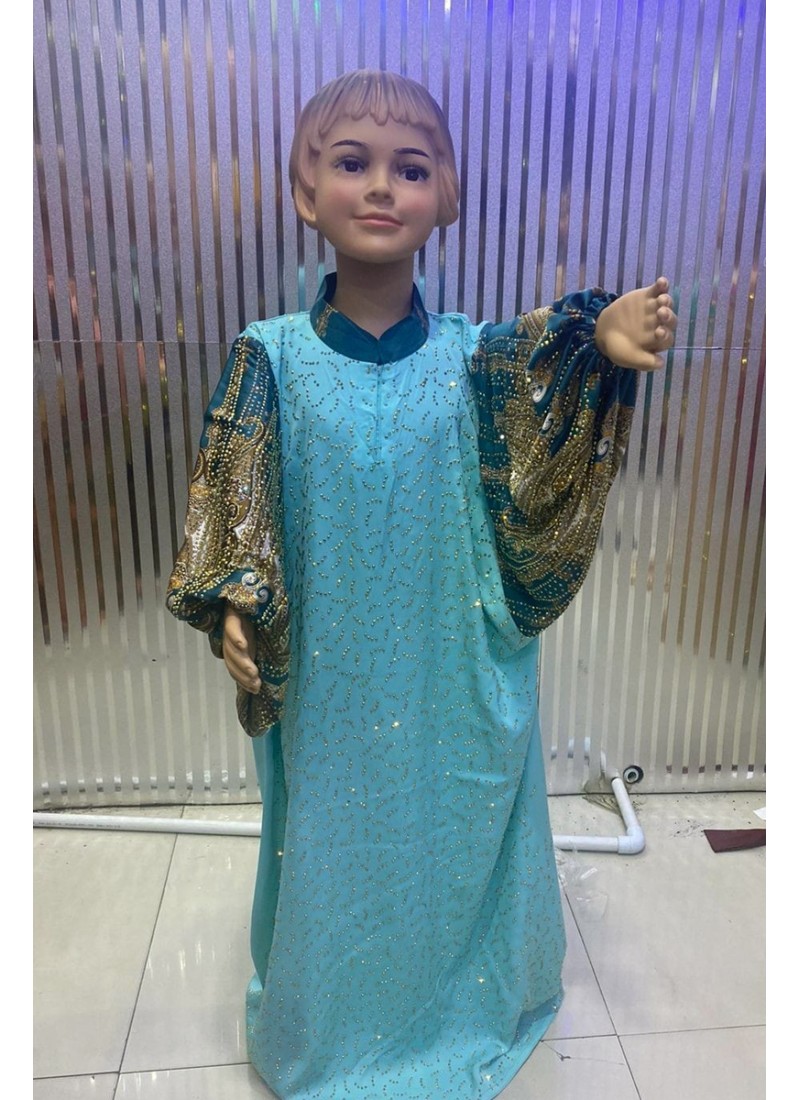 (MOQ 6 PCS) Basil Kid's Abaya