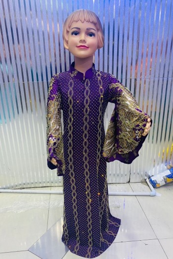 (MOQ 6 PCS) Tabina Kids Abaya