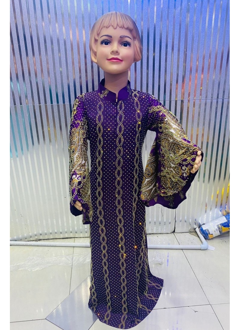 (MOQ 6 PCS) Tabina Kids Abaya