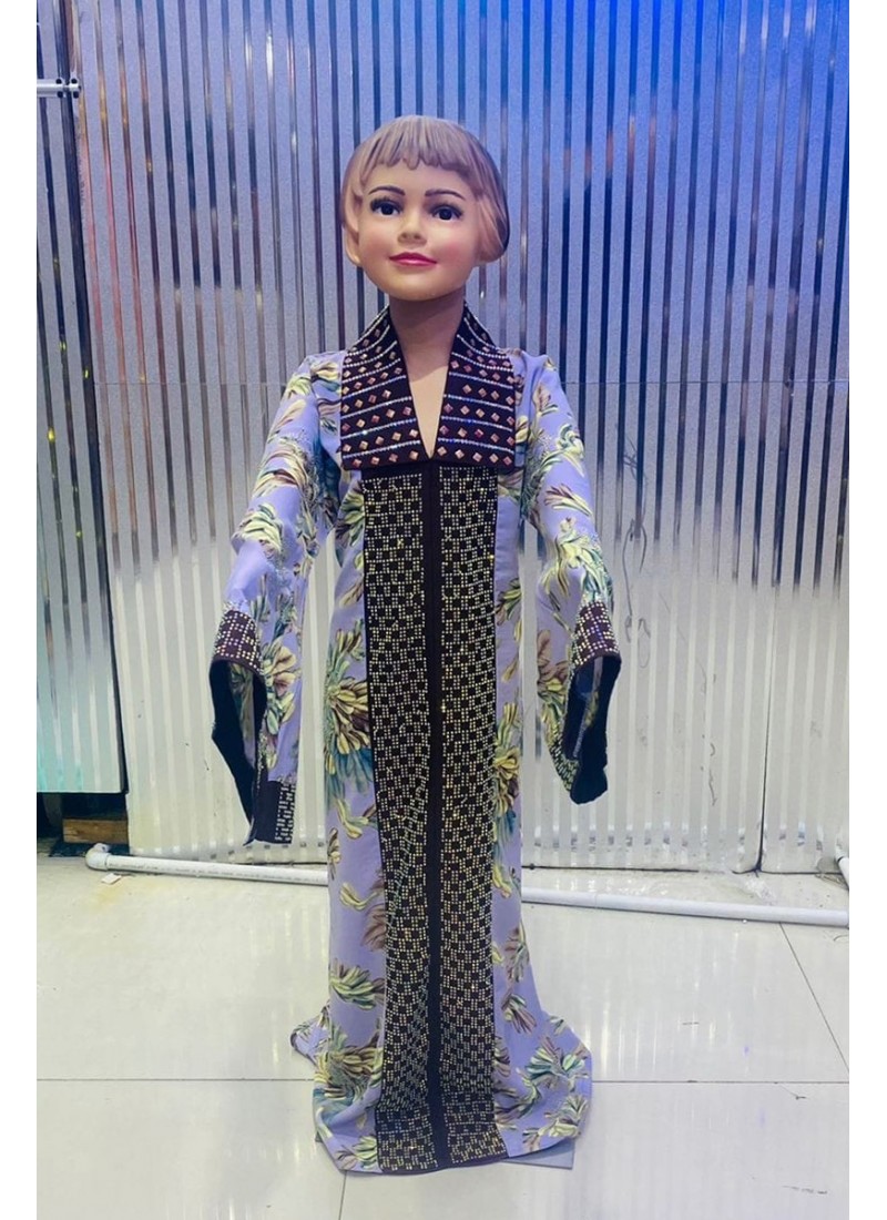 (MOQ 6 PCS) Tahiyah Kids Abaya