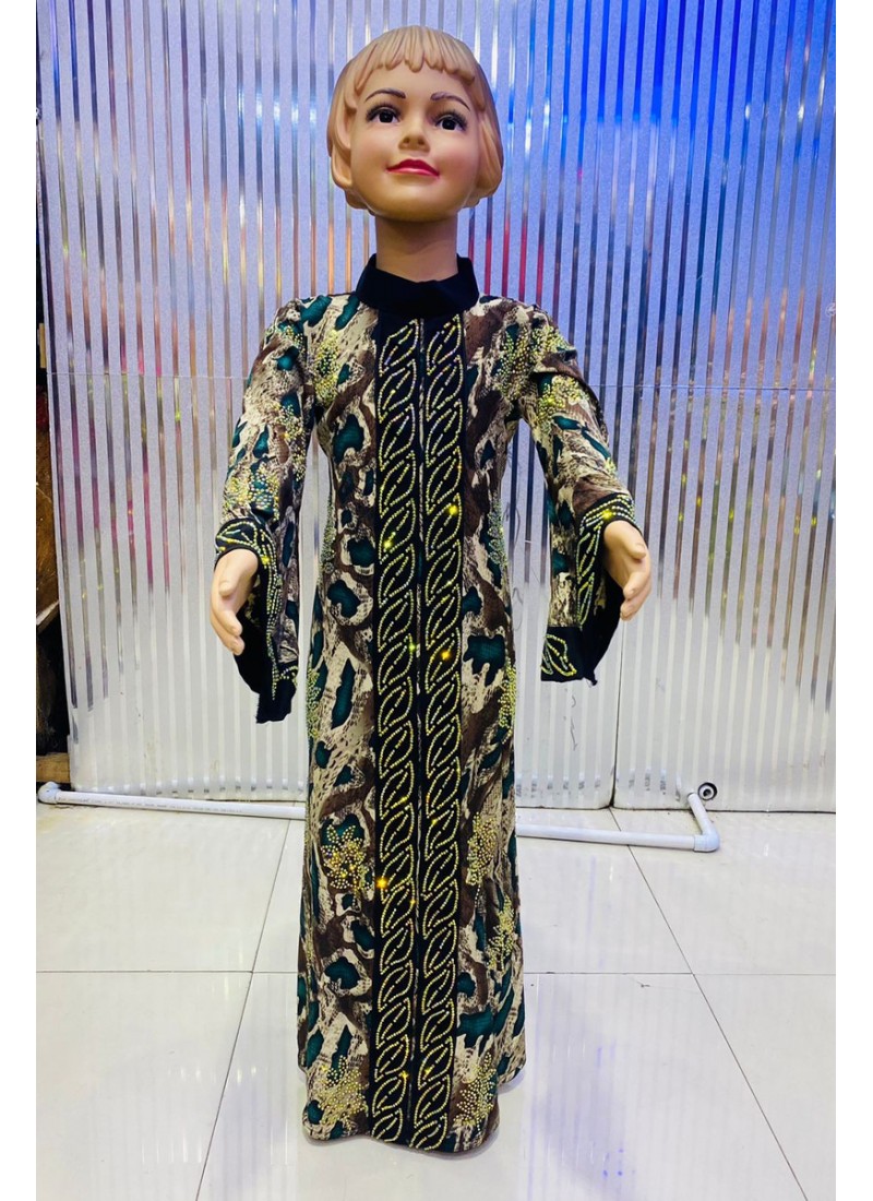 (MOQ 6 PCS) Saloua Kids Abaya