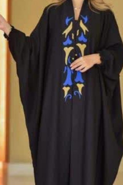 (MOQ 6 PCS) Ryma Emb Abaya