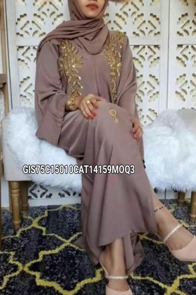 (MOQ 3 PCS) Nimah Abaya