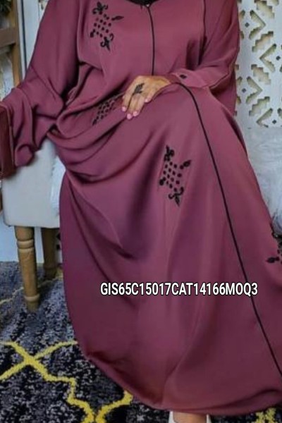 (MOQ 3 PCS) Nimrah Abaya