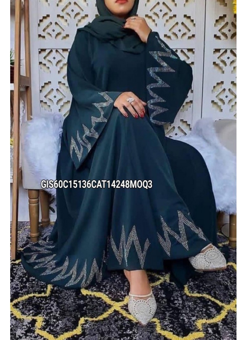 (MOQ 3 PCS) Niruban Abaya